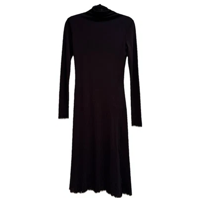 Lida Baday Dark Brown Size SP Column Dress Form Fitting Elegant Body Con - Image 1 of 4