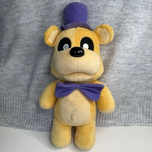 Friday Nights at Freddy’s Golden Freddy 12 Zoll lila Plüschhut & Fliege 2016 - Bild 1 von 3