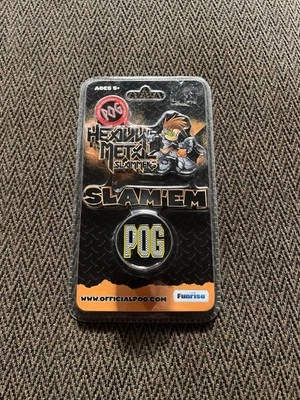 Brand New Heavy Metal Slammers Slam'em POG Slammer NIB By Funrise - Image 1 of 2