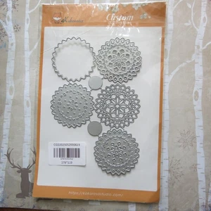 Kokorosa Metall Stanzformen Medaillons für Papier Handwerk - Bild 1 von 4