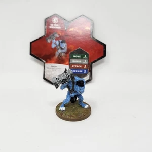 Heroscape Ice Troll Berserker Figure & Army Card Wave 13 Moltenclaw's Invasion - Picture 1 of 7