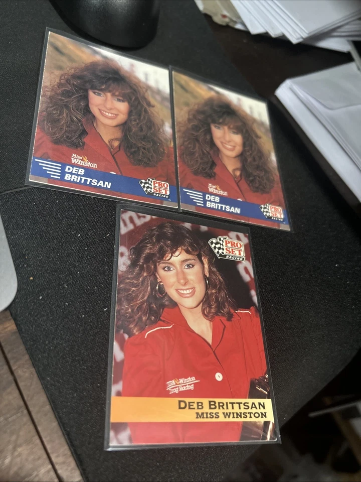 Deb Brittsan #191 Racing 1991-92 Pro Set NHRA X 3 - Image 1 of 1