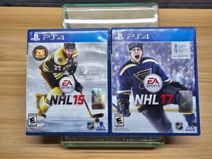 PS4 NHL 15 & 17 GAME BUNDLE - EA SPORTS - Picture 1 of 6