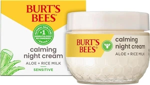 Burt's Bees Sensitive Night Cream With Aloe & Rice Milk, 51g - Picture 1 of 4