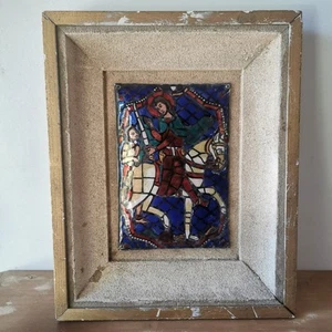 enamel on copper Marguerite Sornin / stained glass / ref A174 - Picture 1 of 18