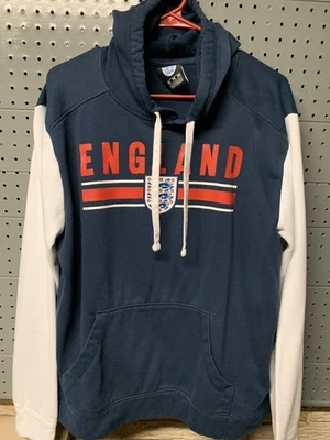 Fanatics Men’s England Soccer National Team Victory Hoodie Sweatshirt XL 3 Lions - Image 1 of 2