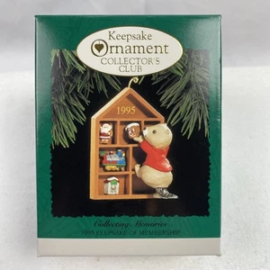 Hallmark "Collecting Memories" 1995 Andenken Weihnachtsschmuck Neu - Bild 1 von 8