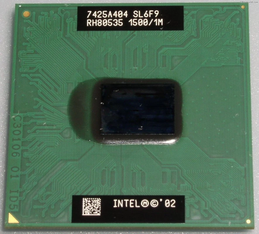CPU Intel Pentium M 1.5/1M/400 1.50GHz CPU Mobile SL6F9 400mhz Processor - Image 1 of 1