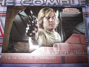 THE COMPLETE BATTLESTAR GALACTICA SAISON 1 CHASE CARD SUBSET GALACTICA 1980 G20 - Picture 1 of 1