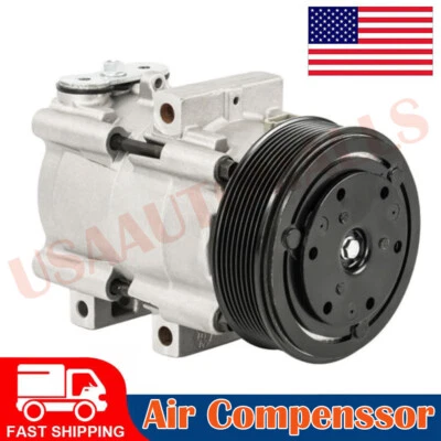 1Pcs A/C AC Compressor For 03-07 Ford F250 F350 F450 Super Duty 6.0L 5.4L 6.8L Foto 1 de 4