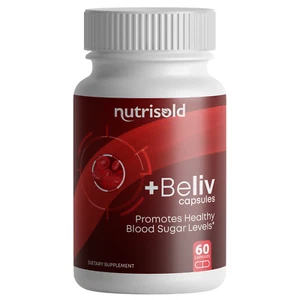 ( 1 Bottle ) BeLiv - Promotes Healthy Blood Sugar Levels -60 Capsules - Picture 1 of 4