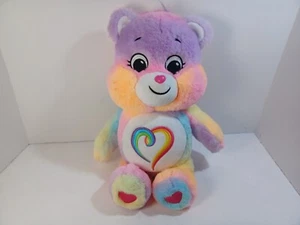 Care Bears Togetherness Bear Multicolor Pastel Plush 12” Stuffed Animal - Picture 1 of 11