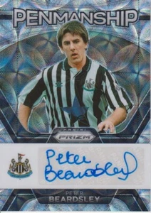 2023-24 Panini Prizm English Premier League Penmanship Choice Peter Beardsley - Bild 1 von 2