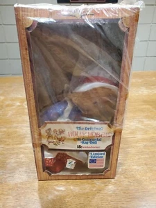 Holly Hobbie Bicentennial Rag Doll 12" 1976 Knickerbocker New Old Stock Open Box - Picture 1 of 7