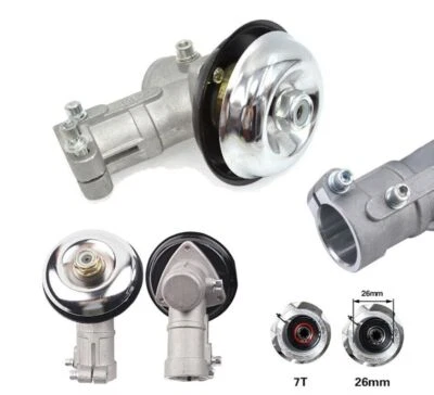 Coppia conica decespugliatore 7 denti tubo 26mm testina ricambio universale 0529 - Immagine 1 di 3