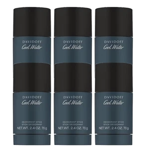 Davidoff Cool Water 6 x 70 gr Deostick Deodorant Stick Deo Stick Deodorant Set - Bild 1 von 2