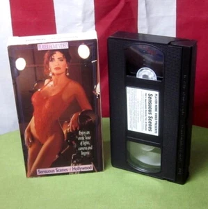 SENSUOUS SCENES OF HOLLYWOOD fashion models Julie Strain VHS Raven 1993 - Picture 1 of 3