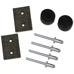 1960-61 Chevrolet/GMC Truck & Pickup Hood Bumper Kit 4 Pieces - Picture 1 of 1