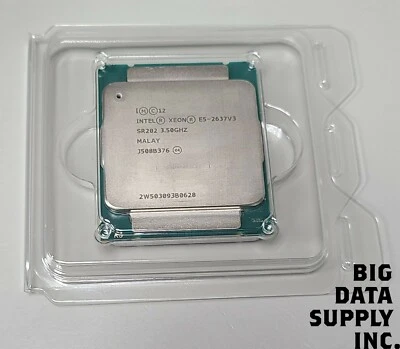 Intel Xeon Processor E5-2637 v3 15M Cache 3.5GHz 9.6 GT/s CPU DDR4, SR202 768 GB - Image 1 of 4