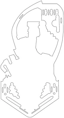 Playfield Protector for Williams -Demolition Man Pinball Machine - Image 1 of 4