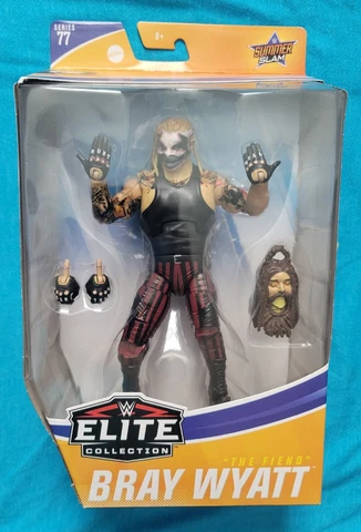 THE FIEND: BRAY WYATT, MATTEL WWE ELITE 77 SUMMERSLAM WRESTLING FIGURE, UNOPENED Cover