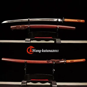 Sakabato Katana 1095 High Carbon Steel Reverse Edge Sharp Japanese Samurai Sword - Picture 1 of 10