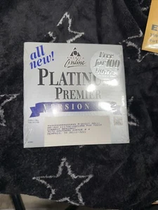 AOL American Online 4.0 Gold CD 250 Hours 5.5x5.5" Sealed Sony Club DVD (WTF100) - Picture 1 of 1