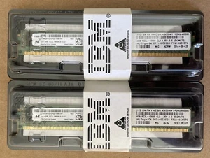 2x NEW MICRON/iBM MT18KDF51272PDZ-1G4K1HF / 46C0564 C3-10600R DDR3-1333 4GB REG - Picture 1 of 2