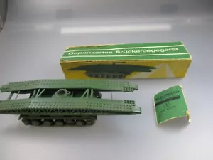 Prefo, Modèle DDR, Échelle H0, Brückenpanzer (GK111) - Bild 1 von 3