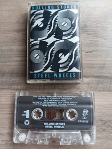 Music Cassette - Rolling Stones ~ Steel Wheels ~ 1989 CBS Records VG - Picture 1 of 4