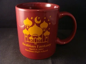 Taza de café Arabian Fantasy Prom 2007 Dorman High School Spartanburg SC - Imagen 1 de 4