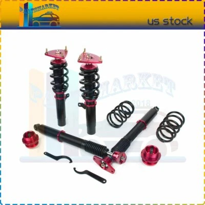 For 2004-09 Mazda 3 Coilovers Shocks Suspension Spring Absorber Kits Adj Height — 第 1/4 张图片