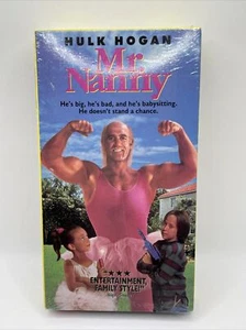 NEW Mr. Nanny (VHS 1993) Hulk Hogan, Sherman Hemsley, Afa Anoai, Ed Leslie, - Picture 1 of 5