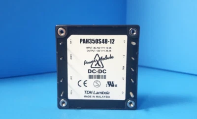 DC/DC Converter, PAH350S48-12, TDK-LAMBDA, INPUT:36-76V/12.5A, OUTPUT: 12V/29.2A - Image 1 of 4
