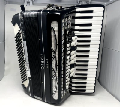 Iorio Four Star Symphonic Grand MIDI Piano Accordion LMH 41 120 - Image 1 of 4