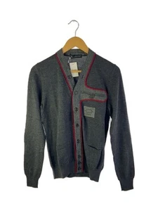 DSQUARED2 Cardigan (thin) XS WOOL GRY Used - Picture 1 of 5