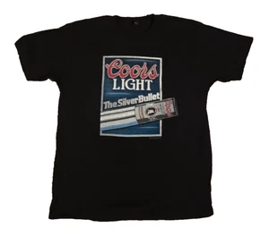 T-shirt maglietta Coors Light The Silver Bullet XL grafica retrò - Foto 1 di 4