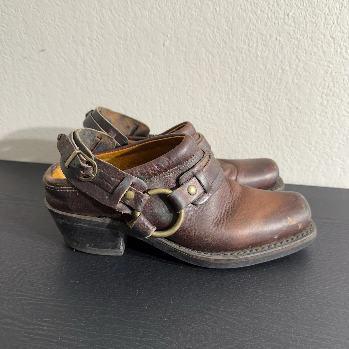 Frye Belted Harness Mule shoes products for sale | eBay