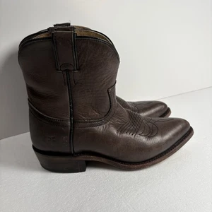 Frye Billy Short Boots Smoke Women's 7 B Western Cowgirl Ankle - Picture 1 of 19