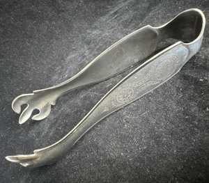 Kirk Stieff Smithsonian Presidential Collection Silverplate Claw Ice Tongs - Picture 1 of 9