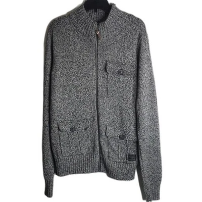 Projek Raw Full Zip Knit sweater jacket size medium mens - Image 1 of 4