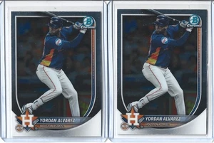 Yordan Álvarez - Lote de 2 tarjetas - 2025 Bowman Chrome #81 - Houston Astros - Imagen 1 de 2