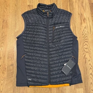 NEW Eddie Bauer First Ascent Vest Mens Large EB800 Pertex Microtherm Down Vest - Picture 1 of 9