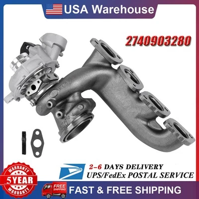 Turbo Turbocharger for 2015-2020 Mercedes-Benz C300 E300 GLC300 SLC300 2.0L Foto 1 de 4