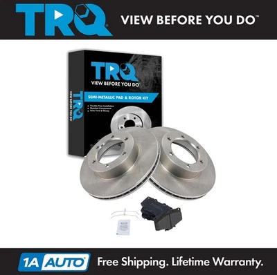 Kit de pastillas de freno delanteras y rotor TRQ para Toyota 4Runner 1993-1998 T100 1992-1995 Foto 1 de 4
