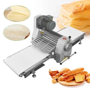 Máquina laminadora de masa comercial encimera rodillo de pastelería eléctrica panadería para pizza - Imagen 1 de 18