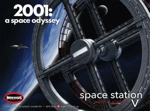 2001: A Space Odyssey Space Station V "Space Wheel" 1/2600 Modelo Kit 184MB206 - Imagen 1 de 24