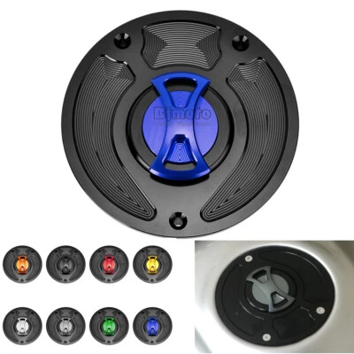 CNC Fuel Gas Tank Cap Cover For Ducati Monster 748 916 996 998 848 1098 S/R Foto 1 de 4