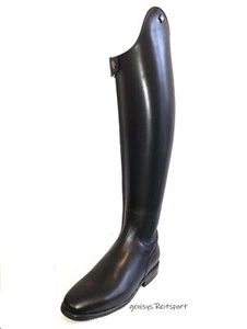DeNiro Reitstiefel Bellini Dressurstiefel schwarz 38 MA/L - Picture 1 of 5