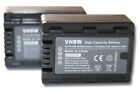 2X Batteria Per Panasonic Hc-V10 Hc-V100 Hc-V100eg-K Hc-V100m Hc-V500 1600Mah